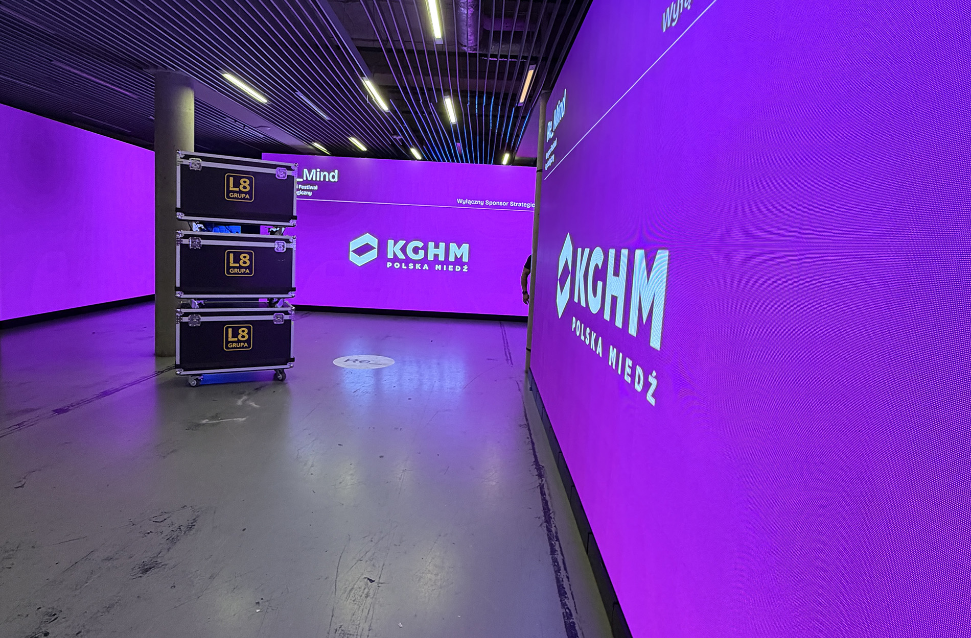 Ekran LED konferencja Wrocław – GRUPA L8